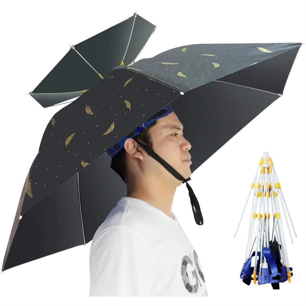 Golf Umbrella Large - قبعة مظلة قابلة للطي وقابلة للتعديل